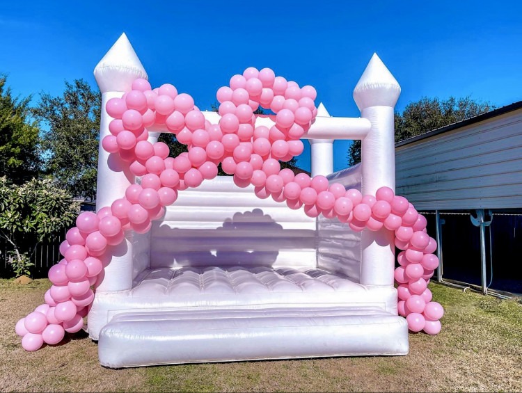 White Bounce House