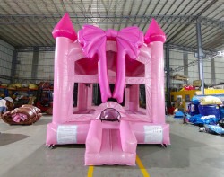 Pink Bow Bounce House